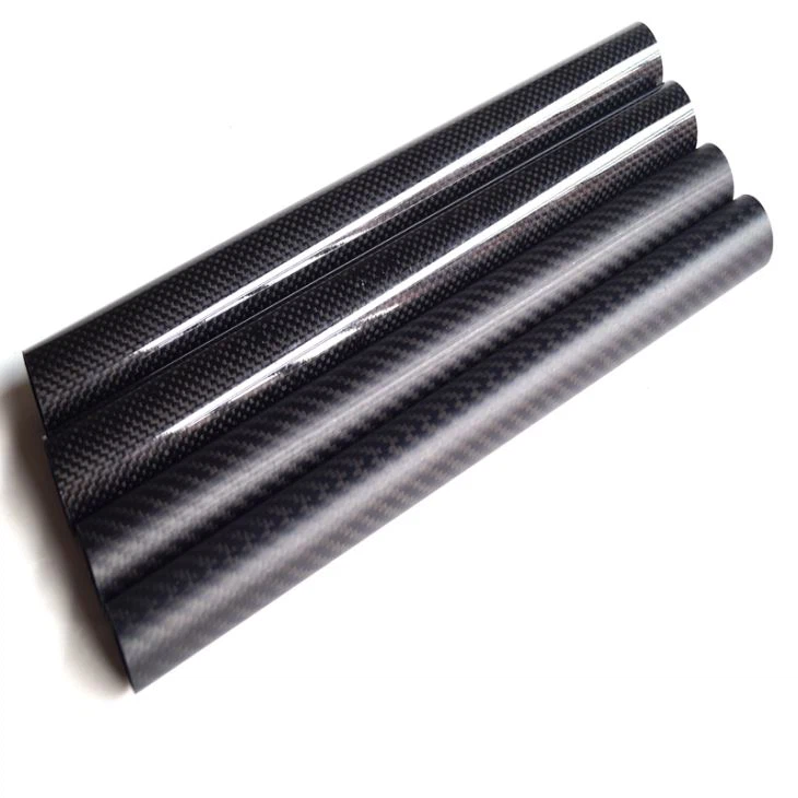 100% Carbon Fiber Material Type Carbon Fiber Tube