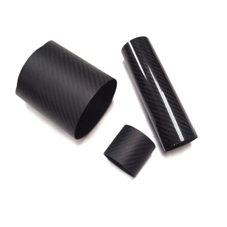 Customized Carbon Fiber Tube 3K Surface With Different Weaving