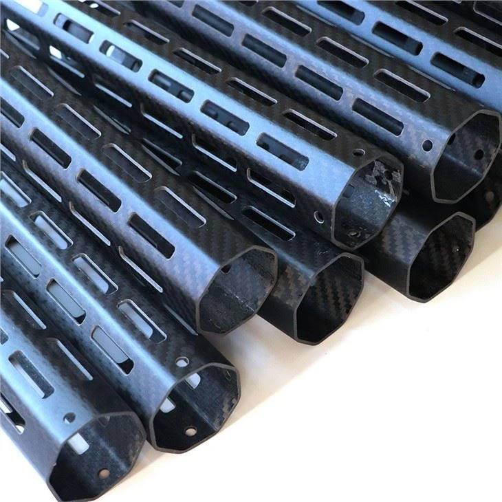 Octagonal Carbon Fiber Tube Octagonal 3K Twill Matt Carbon Fiber Tube