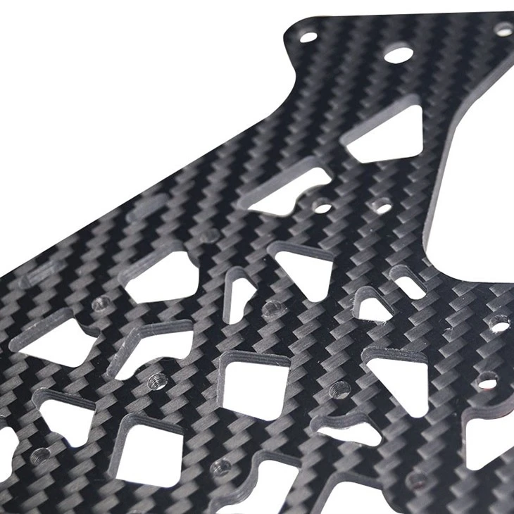CNC cutting Carbon Fiber Drone Sheet.2