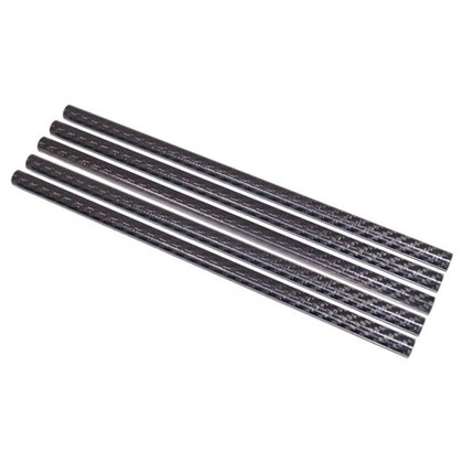 Kulfiber vejmønster rundt rør